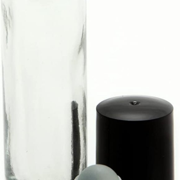 12, Clear, 10 ml Glass Roll on Bottles with 3 ml Dropper - Picture 3 of 3